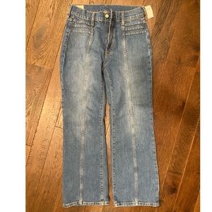 Gap Vintage Flare High Rise Jeans Petite